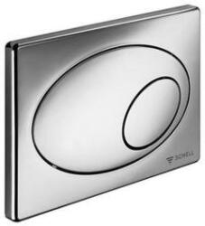 Schell WC-nyomólap 2 vízmennyiséges, króm (032630699) (032630699)