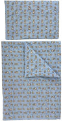 Soffi Baby Baby ágynemű szett 2 részes 135x90 - 40x60cm Hód kék - manopalota