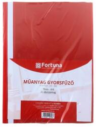 Fortuna Gyorsfűző FORTUNA műanyag piros 25 db/csomag (FO00089) - nyomtassingyen