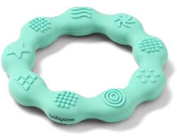  BabyOno rágóka - RING szilikon gyűrű - Menta