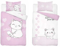  Pamut ágynemű huzat 90*120 cm - Cica
