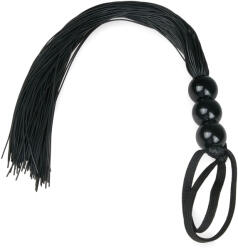 Easytoys Silicone Whip - szilikon korbács (fekete) (8718627527597) - padlizsan