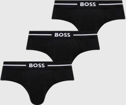 BOSS alsónadrág 3 db fekete, férfi - fekete M