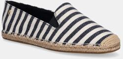 Tommy Hilfiger espadrilles NAUTICAL STRIPE ESPADRILLE - sötétkék Női 41