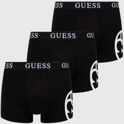 Guess boxeralsó 3 db PLACED fekete, férfi, U4RG04 K6YW0 - fekete M