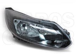 Ford Focus 2011-2014 - Fényszóró H1/H7 jobb fekete h. (motorral) TYC