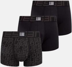 Guess boxeralsó 3 db fekete, férfi - fekete M