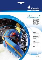 Victoria fényes fotópapír A/4 180g 2880dpi 20db/csomag