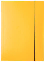 Esselte Gumis mappa A4, karton 15mm, Esselte Economy sárga (ES13438) - irodaszerpiac