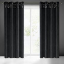 Takoy Draperie JASPER din catifea decorată cu banda lucioasă de ciucuri