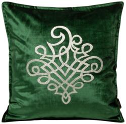 Takoy Bársony díszpárnahuzat ROYAL 3 ezüst színű díszítéssel