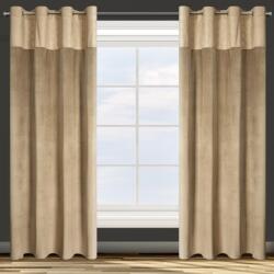 Takoy DESIGN 91 Bársony sötétítő függöny AGNES keleties stílusú aranyozott díszítéssel -HF-388481