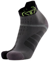 SIDAS Șosete Sidas T-Free Run, gri/negru