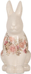 Clayre & Eef Figurina Iepuras Paste ceramica multicolor 16x12x28 cm (6CE1956L)