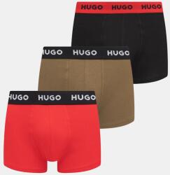 HUGO boxeralsó 3 db fekete, 50532611 - piros M