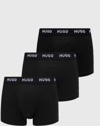HUGO boxeralsó (3 db) fekete, férfi - fekete M