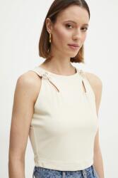 GUESS felső bézs, női, nyomott mintás, W5RP13 KAQL2 - bézs L