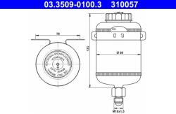 ATE Vas de expansiune, lichid frana ATE 03.3509-0100.3 (03.3509-0100.3) - automobilus