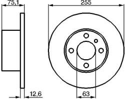 Bosch Disc frana BOSCH 0 986 478 032 (0 986 478 032)