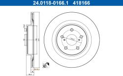 ATE Disc frana ATE 24.0118-0166.1 (24.0118-0166.1)