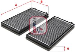 SOFIMA Filtru, aer habitaclu SOFIMA S 4240 CA (S 4240 CA)