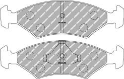 FERODO set placute frana, frana disc FERODO FCP206H (FCP206H)