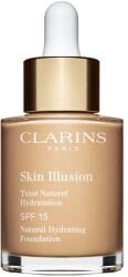 Clarins Skin Illusion Natural Hydrating Foundation makeup radiant cu hidratare SPF 15 culoare 106N Vanilla 30 ml