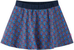 vidaXL Gyerek szoknya Navy 140, 30°C-ig mosógépben mosható 14841 (14841)