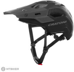 Cratoni C-Maniac 2.0 Trail sisak, matt fekete (L-XL (58-61 cm))