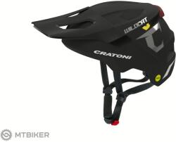 Cratoni WildCat MIPS gyereksisak, fekete matt (S/M (49-56 cm))