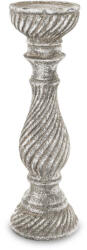 Art-Pol Műanyag Szürke gyertyatartó 46x15x15cm (148581)