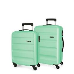 ROLL ROAD Flex Turquesa, ABS utazótáska szett, 55-65cm, 584956B