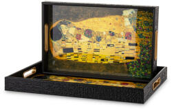 Art-Pol 2 db-os tálcakészlet műanyag többszínű 4x45x32 4x40x25cm (175485)