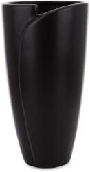 Art-Pol Kerámia Fekete váza 36x19x19cm (166767)