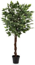 Art-Pol Dísznövény Ficus Műanyag Zöld 125x70x70cm (179201)