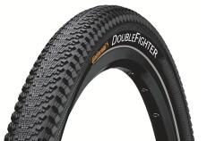 Continental Double Fighter III 29x2, 0 (50-622) külső gumi (köpeny), reflexcsíkos, 915g, fekete - bikepro - 9 250 Ft