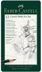 Faber-Castell Faber-Castell: Castell 9000 Grafitceruza 12db-os szett fém dobozban (119065) - innotechshop