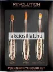 Revolution Precision Eye Brush Set - Professzionális szemsmink ecsetkészlet 3db-os