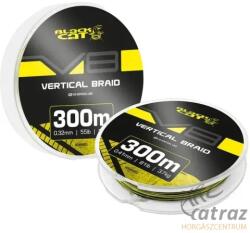 Black Cat V8 Vertical Braid 0, 32mm 300m - Black Cat Fonott Harcsázó Zsinór Vertikális Módszerhez (BO900001)