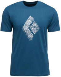 Black Diamond M Engineered Diamond Ss Tee férfi póló L / fekete