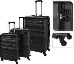 PROWORLD EXCELLENT Valistă de călătorie pe roți set de 3 PROWORLD antracit KO-FB5000150 Valiza