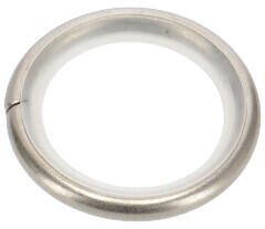  Fantasy karnis néma függönykarika - nikkel (10 db)