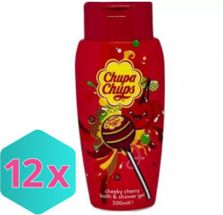 Chupa Chups Cheeky cherry hab-és tusfürdő, 300 ml KARTON - 12 db (K5013692273091)