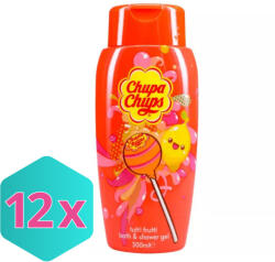 Chupa Chups hab- és tusfürdő, tutti-frutti illatú, 300ml KARTON - 12 db (K5013692273077)