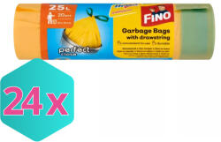 FINO Perfect Close szemeteszsák 25l 20db/tekercs 50x55cm KARTON - 24 db (K5201314178354)