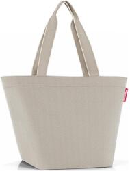 Reisenthel Shopper M Herringbone Sand