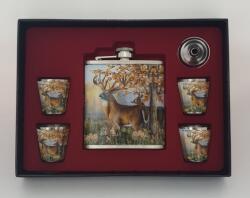  Flaska szett vadász - szarvas