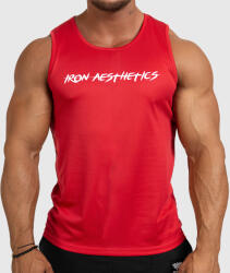 Iron Aesthetics Férfi funkcionális atléta Iron Aesthetics Sporty, piros: 2XL Piros