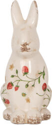 Clayre & Eef Figurina Iepuras Paste ceramica Strawberries 16x12x28 cm (6CE1960L)
