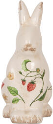 Clayre & Eef Figurina Iepuras Paste ceramica Strawberries 13x10x21 cm (6CE1960M)